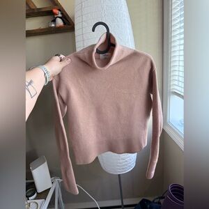 Wilfred Aritzia Cyprus Merino Mock Neck Sweater Sz XXS